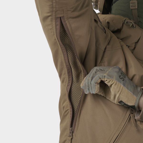 Tactical demi-season jacket UATAC Basic Coyote (Coyote) Membrane Climashield Apex L