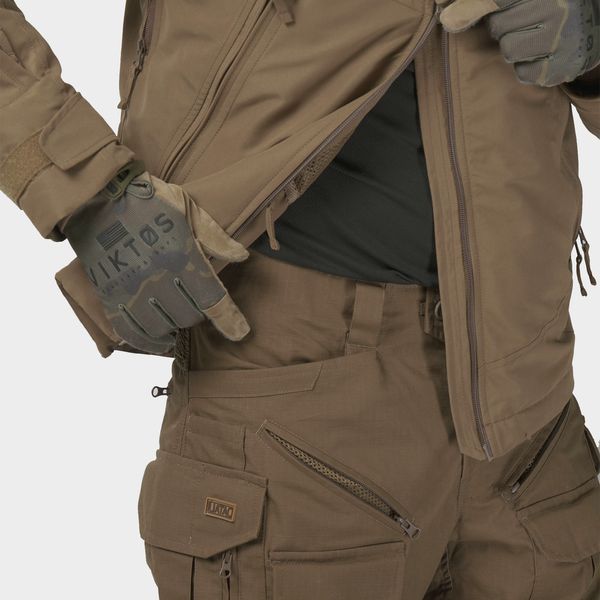 Tactical demi-season jacket UATAC Basic Coyote (Coyote) Membrane Climashield Apex L