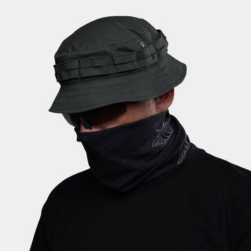 Panama UATAC with beveled brim Olive Flexible (Olive Elastane)