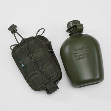 Pouch with flask 1l UATAC Olive
