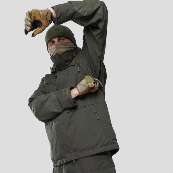 Assault Demi-Season Jacket UATAC Gen 5.2 Olive (Oliva). Jacket pair with fleece 3XL
