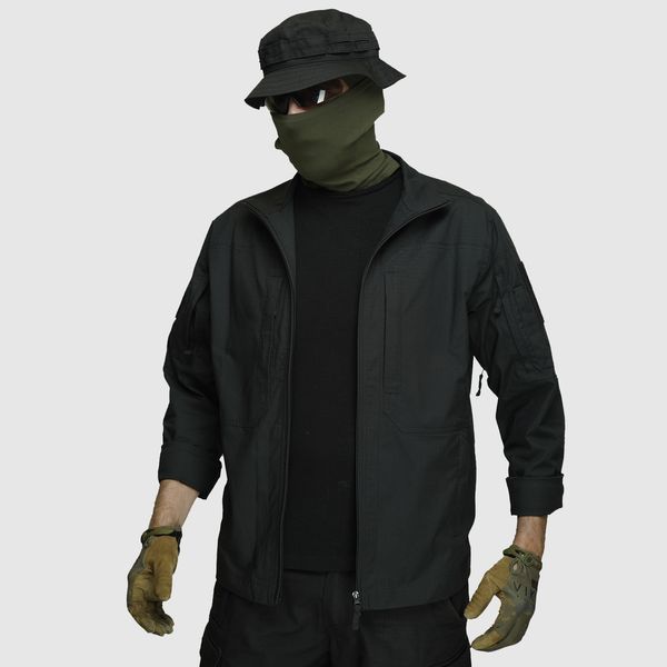 Summer jacket (jacket) UATAC Flexible Black (2 patch) | L
