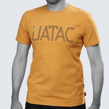 Summer T-shirt 95/5 UATAC Yellow with UATAC print | S