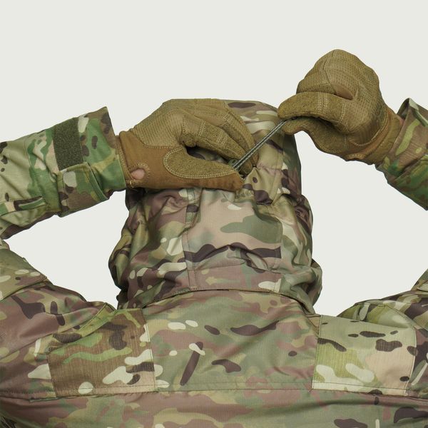 Зимовий комплект. Штани LVL 7 + Куртка UATAC Multicam Hard Membrane Climashield Apex S 973716 фото